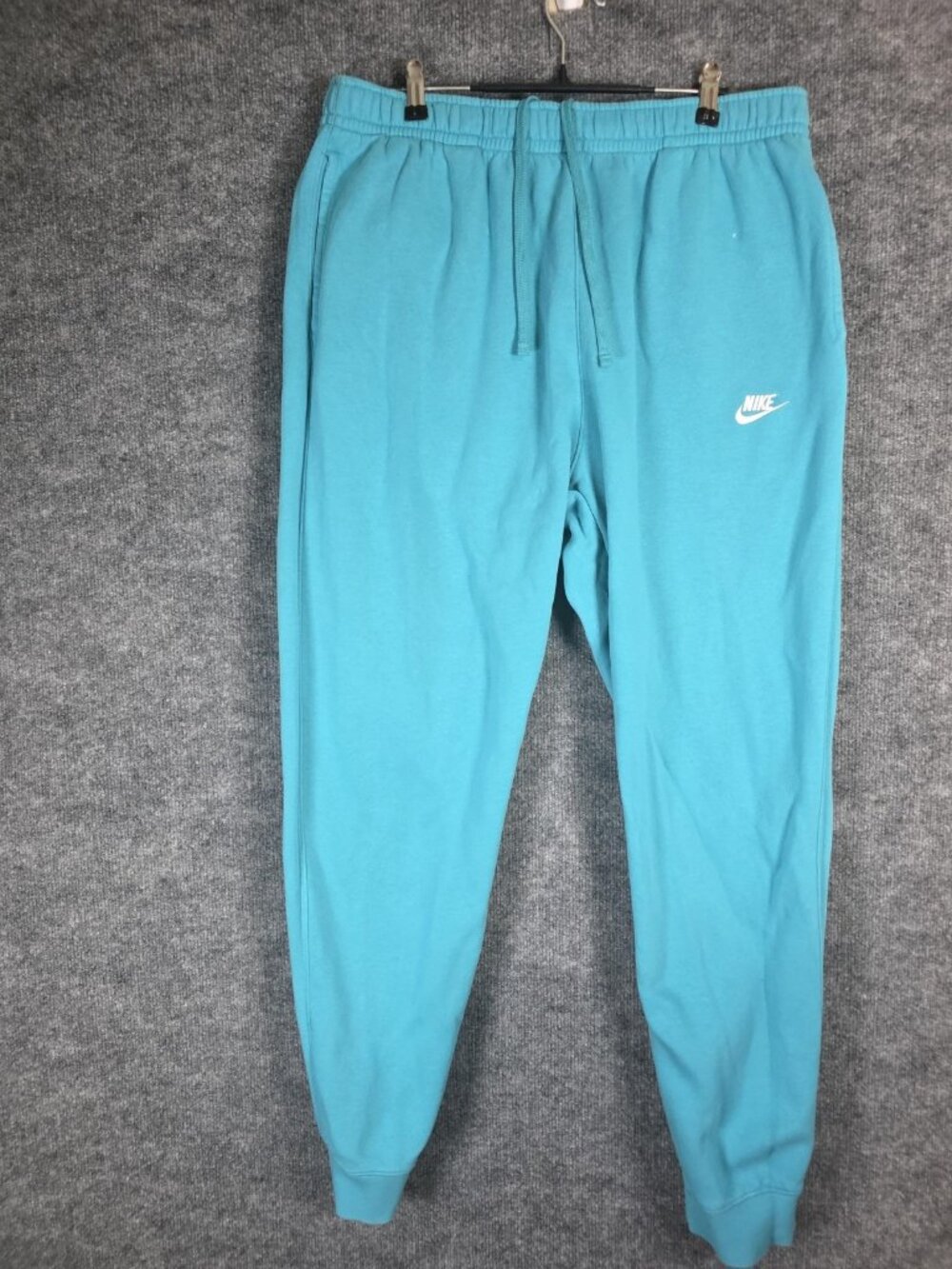 Nike Pants Mens 2XL Tall Blue Club Fleece Joggers Sweatpants Stains BV2671-345
